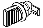 Rozdzielnice i szafy sterownicze - Cubic grip - 1190-0000