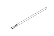 Rozdzielnice i szafy sterownicze - Tabula Wire 6mm grey l=480mm - 220E5150