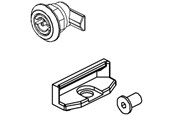 Rozdzielnice i szafy sterownicze - Cubic Double bit lock 3 mm complete - 0720-4001S