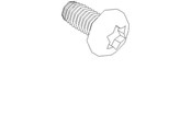 Rozdzielnice i szafy sterownicze - Eaton Screw m5x10 din 7500 - 220J3587