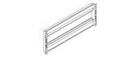 Rozdzielnice i szafy sterownicze - Tabula Escutcheon plate 3x1m - 220E3031