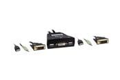 Przelacznik KVM - Inter-Tech KVM-LS-21DA - DVI / USB / Audio - 88887188
