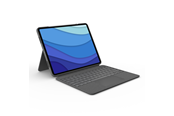 Klawiatura - Logitech Combo Touch for iPad Pro 12.9'' - UK - Etui z klawiaturą - Angielski (UK) - Szary - 920-010214