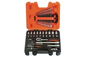 Narzędzia - BAHCO socket set 1/4"-1/2" 41 pcs - S410