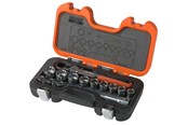 Narzędzia - BAHCO socket set 1/2 14 pieces 10-24mm - S140T