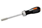 Narzedzia reczne  - BAHCO Ratcheting screwdriver bits incl. ph 1 ph 2 pz 1 pz 2 slotted 4.5 and 5.5 - 808050