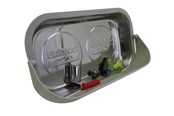 Narzędzia - BAHCO magnetic rectangular tray 240x140mm - BMR240