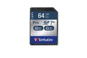 Karta pamięci - Verbatim PRO U3 SD - 90MB/s - 64GB - 47022