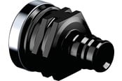 Systemy PEX - Uponor q&e adapter female thread ppsu black 16 mm x 12 - 1042329