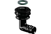 Systemy PEX - Uponor q&e elbow adapter 90° swivel nut ppsu black 16 mm x 12 - 1038037