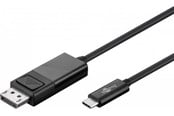 Kabel wyswietlacza - Pro USB-C - Displayport  - Black - 1.2m - USBC-DP-1.2-B