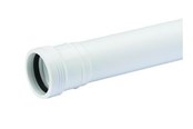 Produkty odwadniajace - Wavin Wafix pp pipe with sleeve 50 x 500 mm white - 1420104