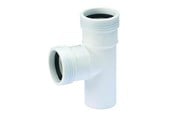 Produkty odwadniajace - Wavin Wafix pp branch 88.5° ø40 x ø40 mm white - 1440407