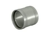 Produkty odwadniajace - Wavin Wafix pp double socket sleeve 110 mm grey - 1450140