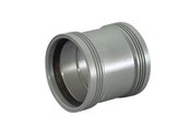 Produkty odwadniajace - Wavin Wafix pp double socket ø32 mm grey - 1450200