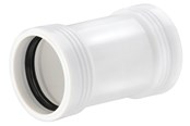 Produkty odwadniajace - Wavin Wafix pp double socket ø32 mm white - 1440200