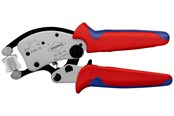 Narzedzia do prac hydraulicznych - KNIPEX Twistor®16, Samonastawne szczypce dozagniatania tulejek kablowych, z głowicą obrotową - 97 53 18