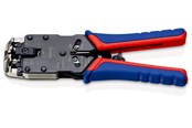 Akcesoria sieciowe - KNIPEX Szczypce do zagniatania wtyków telefonicznych typu Western - 97 51 12