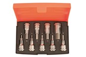 Narzędzia - BAHCO 1/2 socket set w/hexagonal bits 9pcs 4-17mm - S9HEX