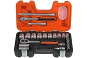 Narzedzia - BAHCO 1/2 socket set 23 pcs inch 3/8-1.1/4 - S240AF