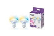 Inteligentny dom - WiZ Tunable GU10 Smart Spot Light 2-pack - Dimmable warm-to-cold White LED - 929003772242