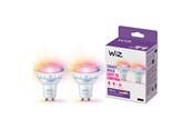 Inteligentny dom - WiZ Color GU10 Smart Spot Light 2-pack - RGB/16 Million colors + Dimmable White LED - 929003772342