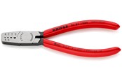Narzedzia do prac hydraulicznych - KNIPEX Szczypce do zagniatania tulejek kablowych, z trapezowym profilem zgniotu - 97 61 145 A