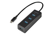 USB hub - AXAGON HUE-S2C - hub - 4 ports USB hub - 4 - USB 3.2 - Czarny - HUE-S2C