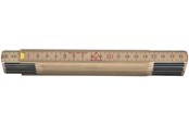 Narzedzia - Hultafors Wooden folding rule 82 2m 12 links - 101504