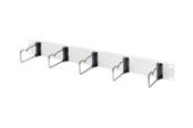 Akcesoria sieciowe - DIGITUS DN-97666 - cable management panel with rings - 1U - 19" - DN-97666