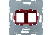 Przelaczniki - Berker Supporting plate red 2gang - 454101