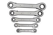 Narzedzia reczne  - Boxer Combination wrench set with ratchet - double - 31490