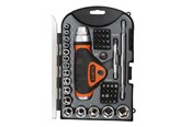 Wiertla & Bity - Boxer Socket and bit set - 52 pieces - 33200