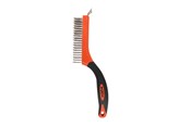 Narzedzia reczne  - Boxer Steel brush with scraper - 3 rows - 32230
