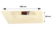 Narzedzia - Work>it Plaster float Yellow-PUR 80 x 260mm - corner - 76204