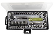 Narzedzia reczne  - Millarco Socket set 1/4" and 3/8" - 50 pieces - 33320