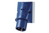 Material CEE - Mennekes CEE vægindtag 3 polet 16A 230V IP44 - 332