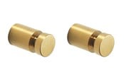 Akcesoria lazienkowe - Pressalit Towel hook brushed brass - Q70100