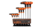 Narzedzia reczne - Boxer Allen key T-key set 10 sizes - 31492