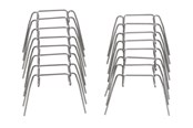 Narzędzia ogrodnicze - Green>it Glass clips for greenhouses large – qty. 16. - 91578