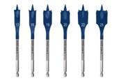 Wiertla & Bity - Bosch Expert SelfCut Speed - Milling cutter bit - for softwood hardwood - spade bit - flat - 6 pieces - 25 mm 13 mm 20 mm 16 mm 22 mm 19 mm - hex - 2608900333