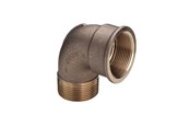 Zlaczki gwintowane - Viega Bend 90° sleeve/nipple 2 1/2" gunmetal - 321710