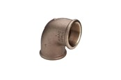 Zlaczki gwintowane - Viega Bend 90° socket/socket 2 1/2" gunmetal - 321796