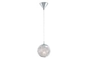 Lampy - EGLO LUBERIO oprawa wisząca, przeźroczysty, aluminium - 93073