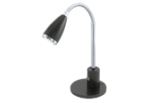 Lampy - EGLO FOX oprawa stołowa, antracyt, chrom - 92873