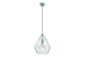 Lampy - EGLO CARLTON oprawa wisząca, mięta - 49259