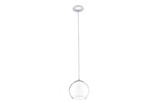 Lampy - EGLO BOLSANO oprawa wisząca, biały, przeźroczysty - 92761