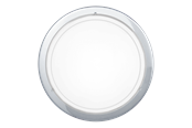 Lampy - EGLO PLANET 1 oprawa ścienna / sufitowa, biały, przeźroczysty - 83155