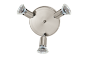 Lampy - EGLO MINI spot, nikiel satynowy - 31413