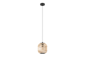 Lampy - EGLO BORDESLEY oprawa wisząca, naturalny - 43231
